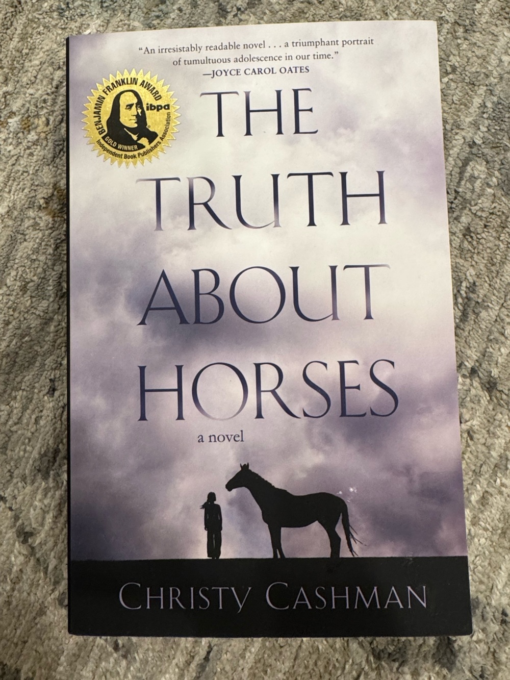 The Truth About Horses by Christy Cashman Book